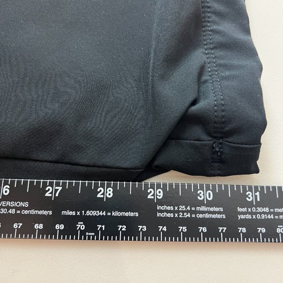 Eddie Bauer Travex Pants Womens 6 Black Fleece Lined Hiking Winter Straight Leg - Picture 16 of 16